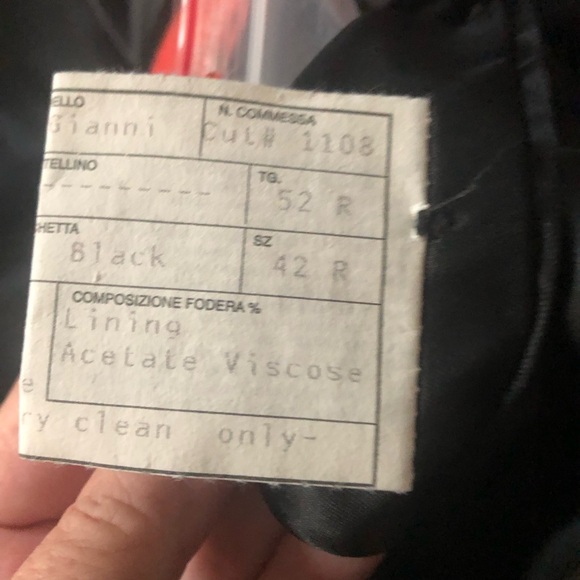 MARIO VALENTE NWOT CASHMERE/WOOL LONG MEN’S COAT BLACK SIZE 42R - Picture 10 of 10